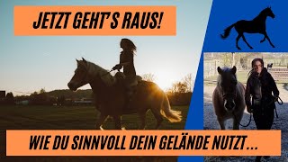 Weg vom Reitplatz Wie du dein Pferd auch im Gelände sinnvoll arbeitest Mit Trainingstipps und All [upl. by Ainegul782]