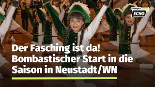 Inthronisationsball 2024 des Faschingsverein Neustadt Schautänze mit akrobatischen Höchstleistungen [upl. by Rosie]