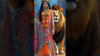 Jay Mata Di 🙏🏻🔱🌺🐅 matarani love explore sorts jaymatarani [upl. by Hector]