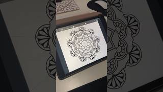 Part 2 art drawing amaziograph mandaladrawing colouringbook mandala shorts draw artist [upl. by Dinan958]