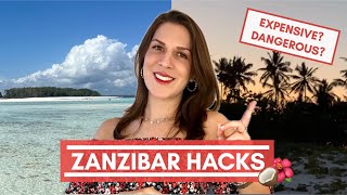 ZANZIBAR 10 Things you NEED to know 🌴  Tips  Hacks  Travel Safety Save Money [upl. by Ecirpac]