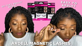 Ardell Magnetic Lashes Review amp Tutorial  Niara Alexis [upl. by Ecinom]