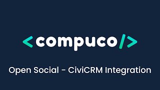 Open Social  CiviCRM Integration  How it Works [upl. by Airottiv]