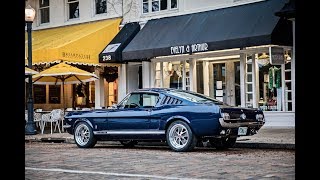 Production Car Review  Nightmist Blue Metallic Revology 1966 Mustang GT 22 Fastback [upl. by Anawaj]