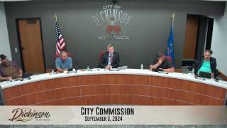 City Commission Meeting  September 3 2024 [upl. by Anelrats]