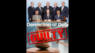 Dereliction of Duty  The Watchtower is Guilty as Charged THEIR Silence Is A Killer [upl. by Atsilac]