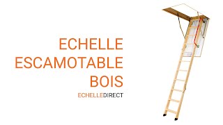 Echelle escamotable LWS  LWK  Hauteur maximale sous plafond 280m [upl. by Esilahs]