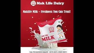 quotMak Life Milk – Fresh From Farm To Your Home With Trust In Every DropquotMak Life Producer Company [upl. by Annazus506]