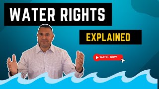 Real Estate Exam Prep  Water Rights Explained [upl. by Atwater109]