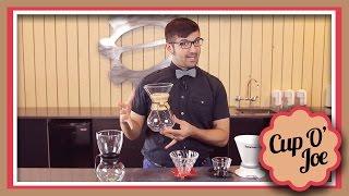 Pour Over Coffee Method  Choosing Your Brewer  Cup O Joe [upl. by Laurene267]