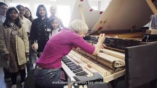 Steinway Hamburg Factory Tour [upl. by Hepsiba]