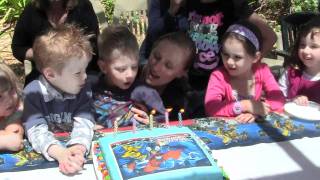 Ryans 5th birthday cake [upl. by Jerroll]