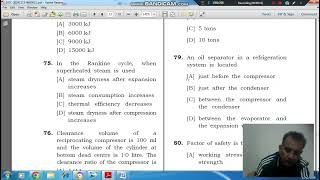 Q80 HPSC Group B lecturer post Mechanical Engineering held on 11062022 [upl. by Jerrome]