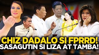 CHIZ DI NAMIN BABASTUSIN KUMPIRMADO DPRRD DADALO SA HEARING LIZA AT TAMBA PANIC MODE SA GALAW NI VP [upl. by Karly]