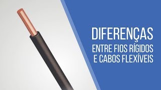 Diferenças entre Fios rígidos e Cabos flexíveis  TECNOFLIX [upl. by Faustina]