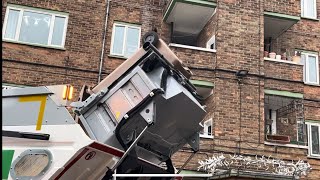 BRAND NEW TRUCK And service IsuzuTerberg Orus refuse truck on food waste JTV [upl. by Madeline928]