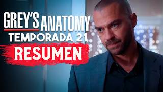 GREY´S ANATOMY TEMPORADA 21 Capitulo 1 RESUMEN EN 1 VIDEO [upl. by Nayr455]