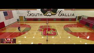 SOUTH GALLIA HIGH SCHOOL vs Portsmouth Clay Womens Varsity Volleyball [upl. by Ain131]