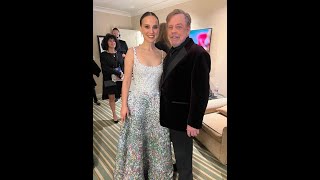 Mark Hamill FINALLY meets Natalie Portman  Luke Skywalker meets Padme Amidala [upl. by Pat419]