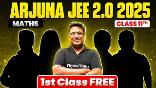 1st Class of Maths by Ashish Sir  Arjuna JEE 20 2025 Batch 🔥 [upl. by Townie]