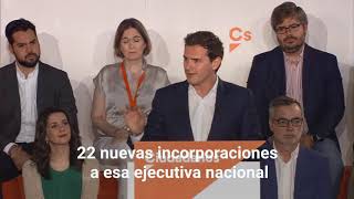 Rivera se blinda en Ciudadanos con una Ejecutiva sin críticos [upl. by Aiciles123]