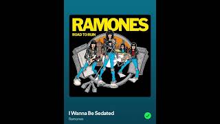 I wanna be sedated Ramones ramones [upl. by Dal]