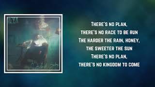 Hozier  No Plan Lyrics [upl. by Rustice]