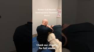 quotUnlocking Subscapularis Essential Rotator Cuff Massage Techniquesquot [upl. by Ellenahc]