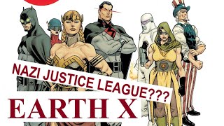 EARTH 10  EARTH X NAZI WORLD DC Multiverse Origins [upl. by Scopp]