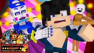 Minecraft PIZZARIA FREDDY 3  UMA FABRICA DE ANIMATRONICS EP 50 five night at freddy [upl. by Fredi758]