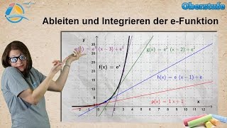 eFunktion ableiten und integrieren  StrandMathe  Oberstufe ★ Übung 3 [upl. by Sarita]