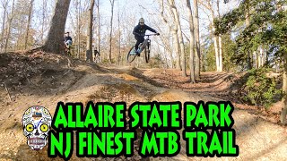 Finest MTB Trails in NJ  Allaire State Park Ride 2022  ORBEA Rise H15 [upl. by Atipul781]