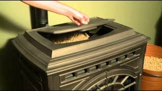 QuadraFire Mt Vernon AE Pellet Stove Introduction [upl. by Jaquelyn220]