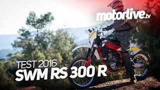 TEST EXCLUSIF  SWM RS 300R 2016 [upl. by Baudoin]