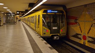 Mitfahrt in der U7 von Möckernbrücke bis Wilmersdorfer Straße im H01 50436 [upl. by Huesman]