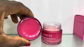 Laniege Lip Mask vs Vaseline Lip therapy [upl. by Anelej156]