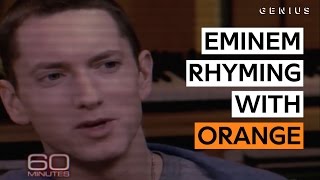 Eminem Proves There Are Plenty Of Words That Rhyme With Orange [upl. by Ardelia]