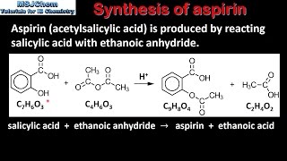 D2 Synthesis of aspirin SL [upl. by Ben273]