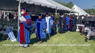 Virginia University of Lynchburg holds 132nd commencement ceremony [upl. by Hotchkiss482]