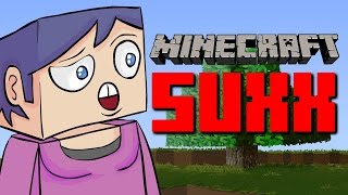 Minecraft Animated Parody  MINECRAFT SUXX 3 [upl. by Fiertz460]