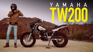 Yamaha TW200 SCRAM build [upl. by Ellinnet]