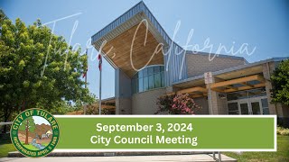 Tulare City Council Meeting  September 3 2024 [upl. by Analed]