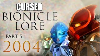 CURSED Bionicle Lore  PART 5 2004 [upl. by Ilocin]