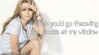 Bridgit Mendler  Rocks At My Window with lyrics [upl. by Haynor]