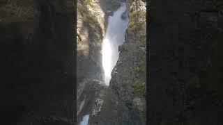 Johnston Canyon Upper waterfall [upl. by Cesare]