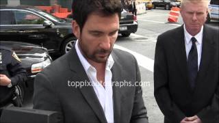 Dylan McDermott  Signing Autographs at CBS Upfront Party in NYC [upl. by Thibault211]