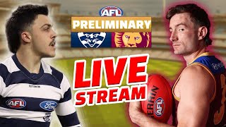 GEELONG CATS vs BRISBANE LIONS  AFL 2024 Preliminary Final Live Stream [upl. by Alburg998]