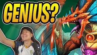 Disguised Toast with the GENIUS CALCULATION  Hakkar Druid  Rastakhans Rumble  Hearthstone [upl. by Yecaj556]