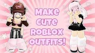 Make Cute Roblox Outfits  Catalog Avatar Creator  Riivv3r [upl. by Cramer]