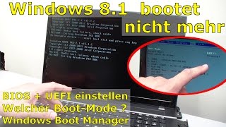 Windows 10  81 bootet nicht mehr  quotNo bootable devicequot wird angezeigt [upl. by Dola]